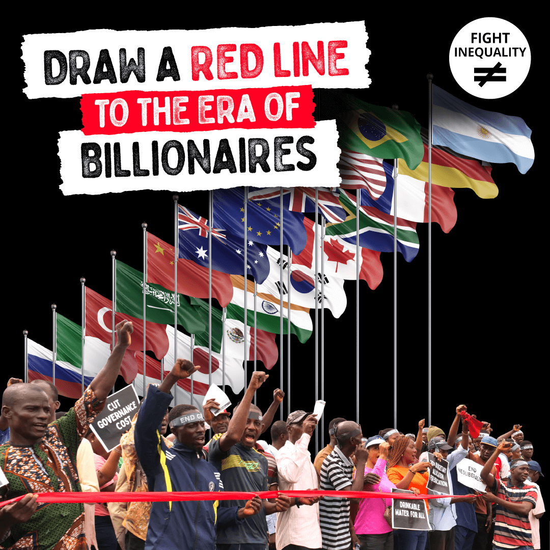 Draw a red line to the era of billionaires